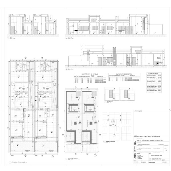 Elabora��o de Projetos Arquitet�nicos, Hidrossanit�rios e El�tricos