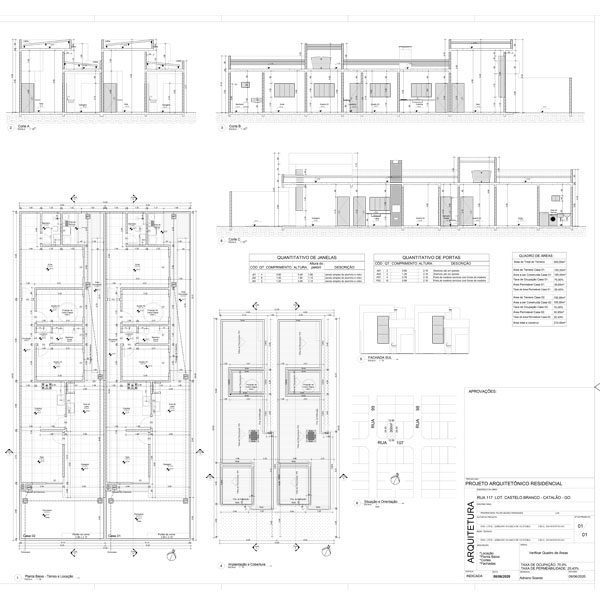 Elabora��o de Projetos Arquitet�nicos, Hidrossanit�rios e El�tricos